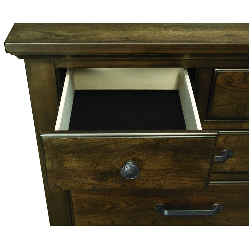 Elements International Chatham Gray 6-Drawer Chest CH600CH IMAGE 5