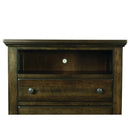  Elements International Chatham CH600TV Chest - Dark Walnut IMAGE 4