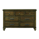  Elements International Chatham CH600DR Dresser - Dark Walnut IMAGE 2