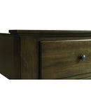  Elements International Chatham CH600KB King Platform 2-Drawer Storage Bed - Dark Walnut IMAGE 7