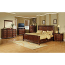  Elements International Hamilton HM100DRMR Dresser and Mirror Set IMAGE 2