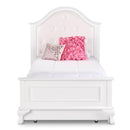  Elements International Jesse JS700TTB Twin Panel Bed w/ Trundle IMAGE 2