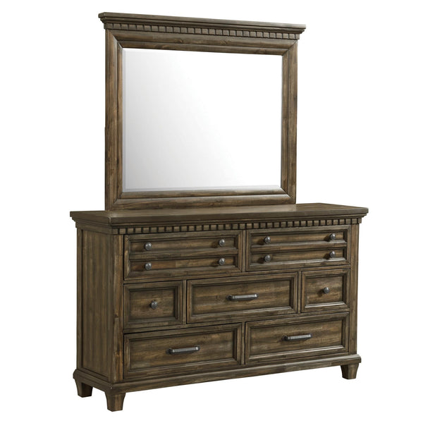  Elements International McCabe MB600DRMR Dresser with Mirror Set IMAGE 1