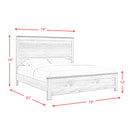  Elements International Millers Cove MC300KB King Panel Bed IMAGE 9