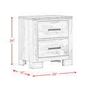  Elements International Millers Cove MC300NS Nightstand IMAGE 9