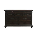  Elements International Slater SR800DR Dresser - Black IMAGE 2