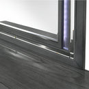  Elements International Titanium TT100DRMR Dresser w/ Mirror Set IMAGE 5