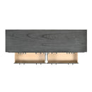  Elements International Titanium TT100DRMR Dresser w/ Mirror Set IMAGE 9