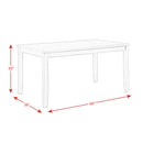  Elements International Alex DAX1007DS 7 pc Dining Set IMAGE 18