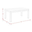  Elements International Francesca CFC700DTB Dining Table IMAGE 10
