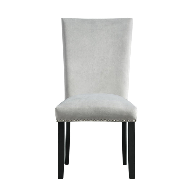  Elements International Francesca CFC300VSC Dining Chair - Gray IMAGE 2