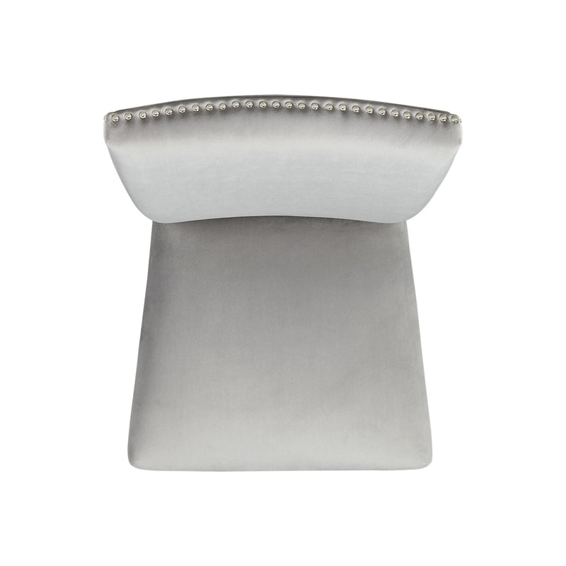  Elements International Francesca CFC300VSC Dining Chair - Gray IMAGE 5