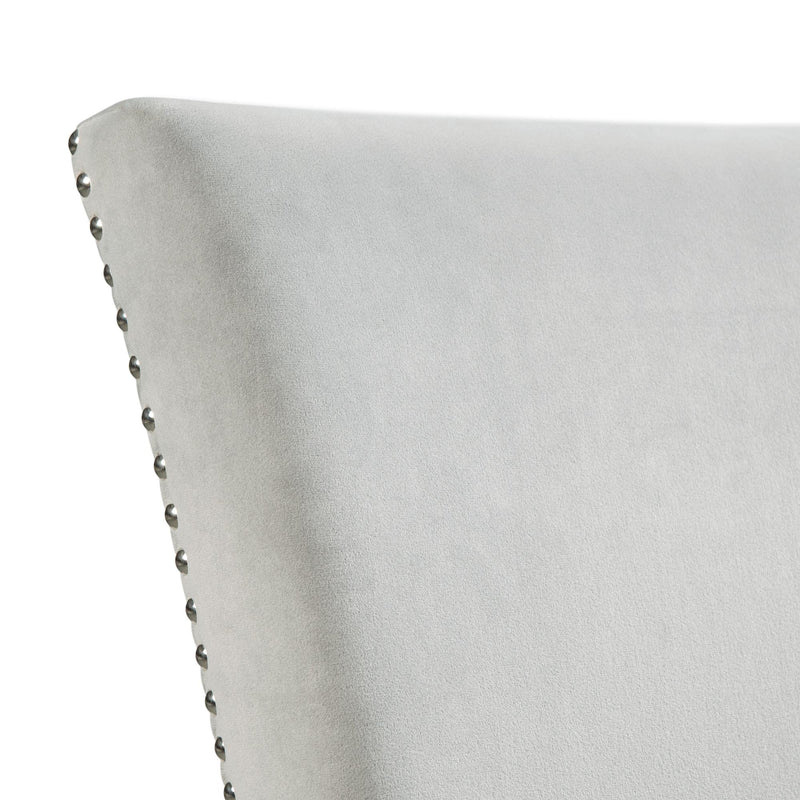  Elements International Francesca CFC300VSC Dining Chair - Gray IMAGE 6