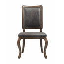  Elements International Gramercy DGC550SCPB Side Chair IMAGE 2