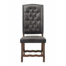  Elements International Gramercy DGC500CLSC Tufted Tall Back Side Chair IMAGE 2