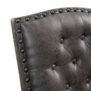  Elements International Gramercy DGC500CLSC Tufted Tall Back Side Chair IMAGE 4