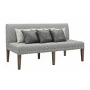  Elements International Gramercy DGC530SF Dining Settee IMAGE 1