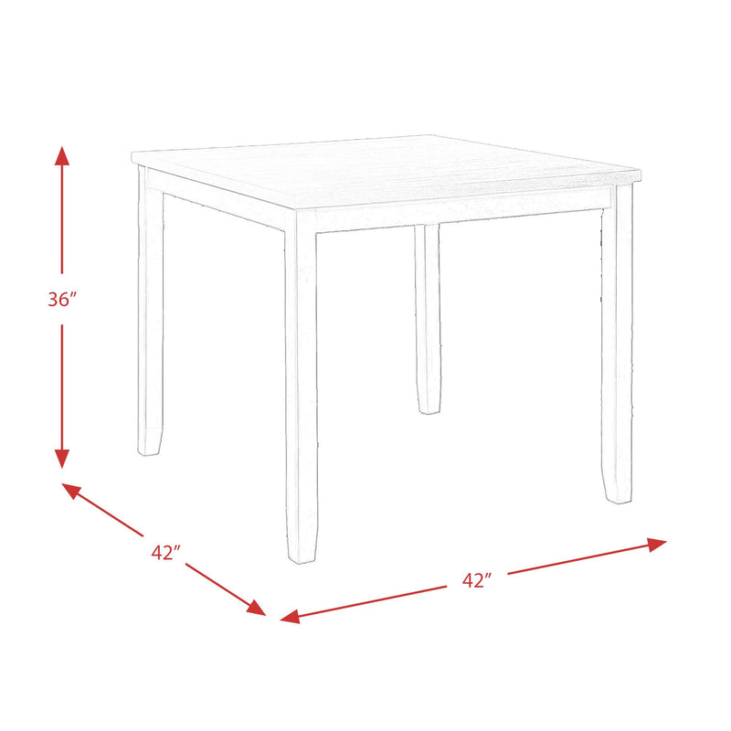 Elements International Martin Grey 5 pc Counter Height Dinette DMT3005CS IMAGE 17