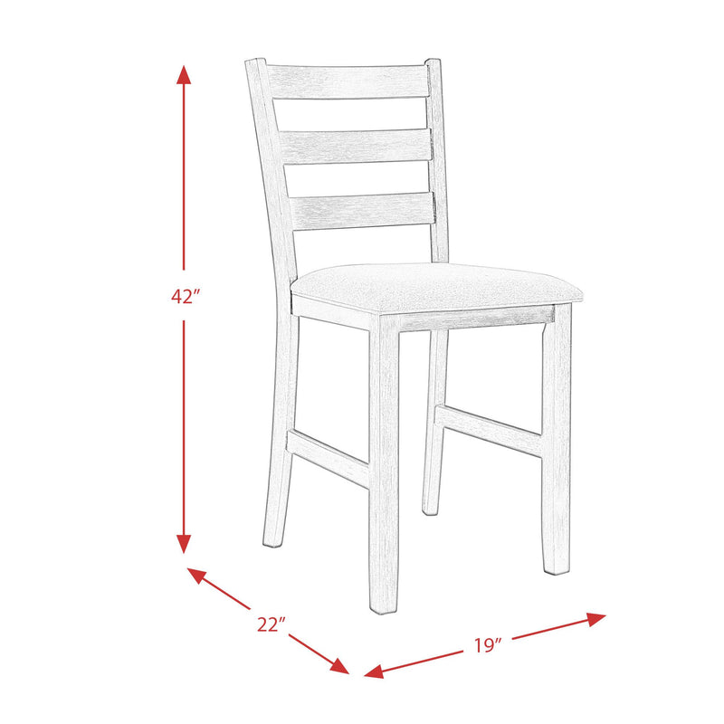 Elements International Martin Grey 5 pc Counter Height Dinette DMT3005CS IMAGE 18