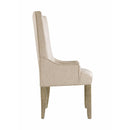  Elements International Stone DST300PC Parsons Chair - Grey IMAGE 3