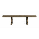  Elements International Stone DST300DT Dining Table - Grey IMAGE 2