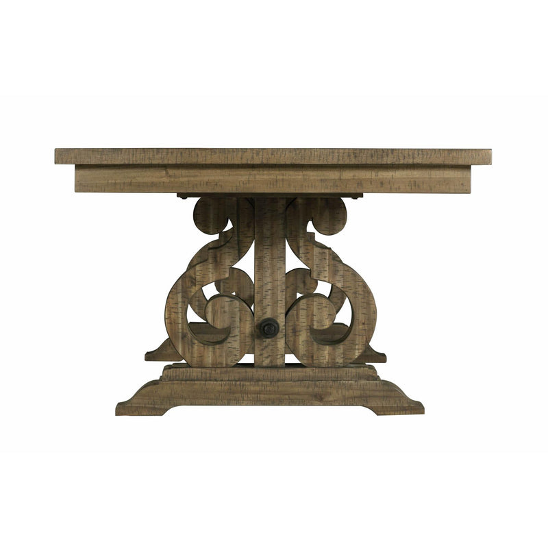  Elements International Stone DST300DT Dining Table - Grey IMAGE 3