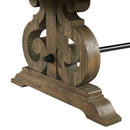  Elements International Stone DST300DT Dining Table - Grey IMAGE 5