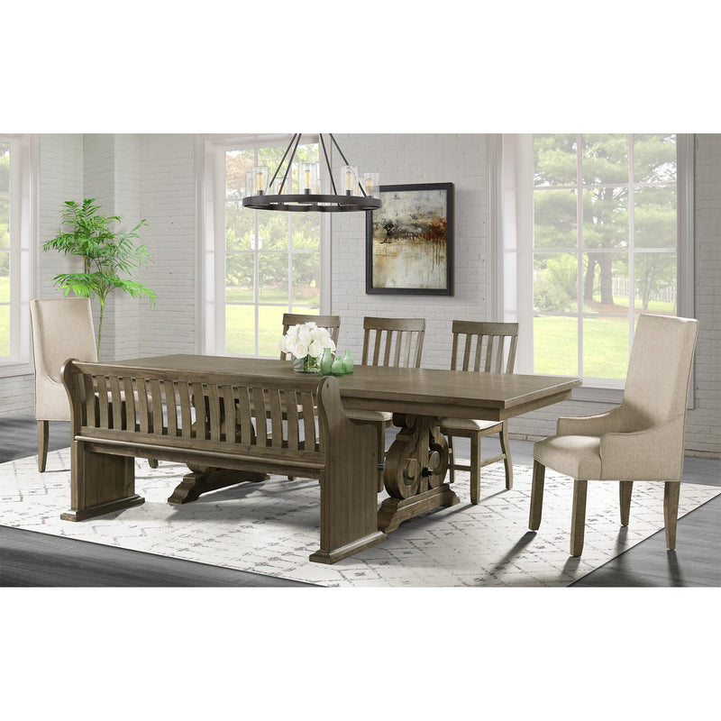  Elements International Stone DST300DT Dining Table - Grey IMAGE 8
