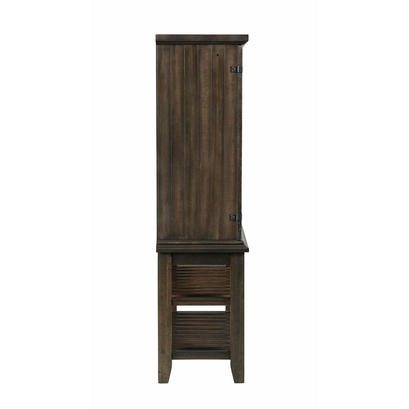  Elements International Stone DST100BBBH Kitchen Bar Hutch Set IMAGE 5