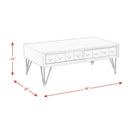  Elements International Boone TBN100CTE Coffee Table IMAGE 11