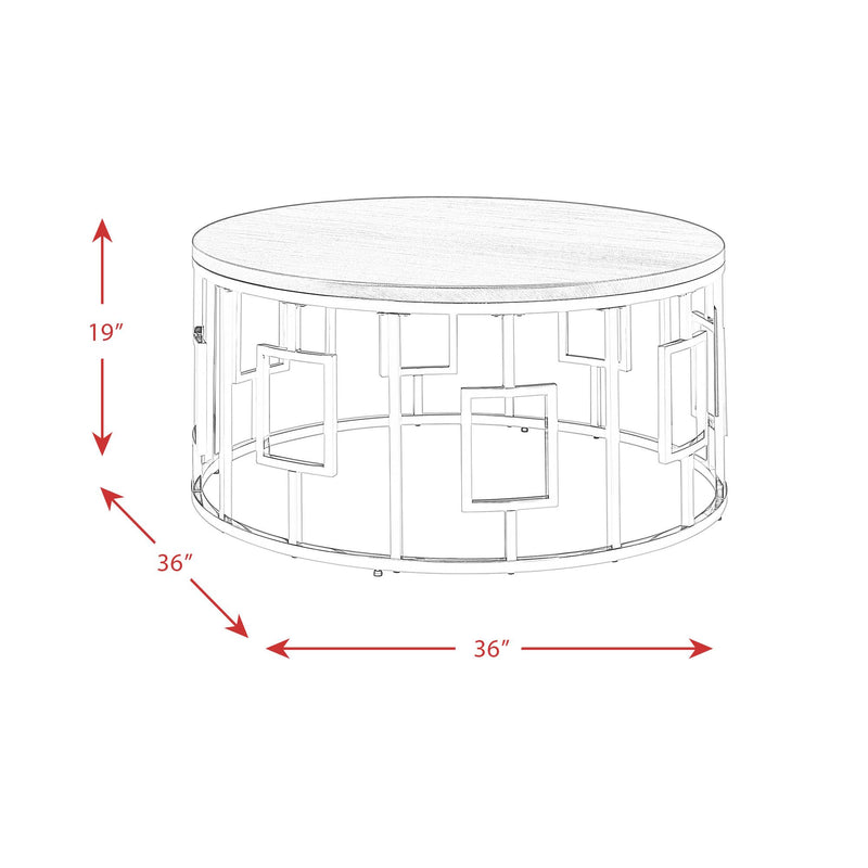 Elements International Ester Coffee Table CES100CT IMAGE 12