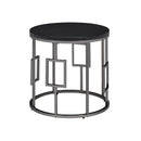  Elements International Ester CES100ET Round End Table IMAGE 1