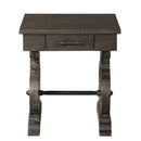  Elements International Stone TST100ET End Table IMAGE 2
