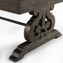  Elements International Stone TST100ET End Table IMAGE 3