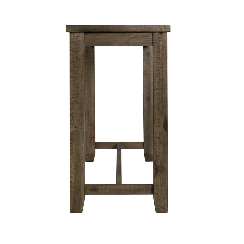  Elements International Stone 4 pc Counter Height Dinette - Gray IMAGE 5