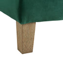  Elements International Crosby Tufted Storage Ottoman - Evergreen IMAGE 10