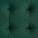  Elements International Crosby Tufted Storage Ottoman - Evergreen IMAGE 12