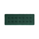  Elements International Crosby Tufted Storage Ottoman - Evergreen IMAGE 7