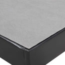  Elements International Abby UBB102QBBO Queen Platform Bed - Black IMAGE 3