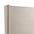  Elements International Magnolia UMG3152KB King Platform Bed - Sand IMAGE 4