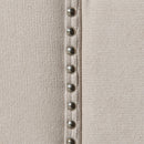  Elements International Magnolia UMG3152KB King Platform Bed - Sand IMAGE 5