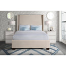  Elements International Magnolia UMG3152KB King Platform Bed - Sand IMAGE 8