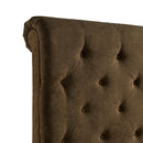  Elements International Waldorf UWF3153KSB King Platform Storage Bed - Brown IMAGE 4