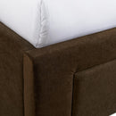 Elements International Waldorf UWF3153KSB King Platform Storage Bed - Brown IMAGE 6
