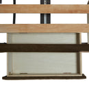  Elements International Waldorf UWF3153QSB Queen Platform Storage Bed - Brown IMAGE 7