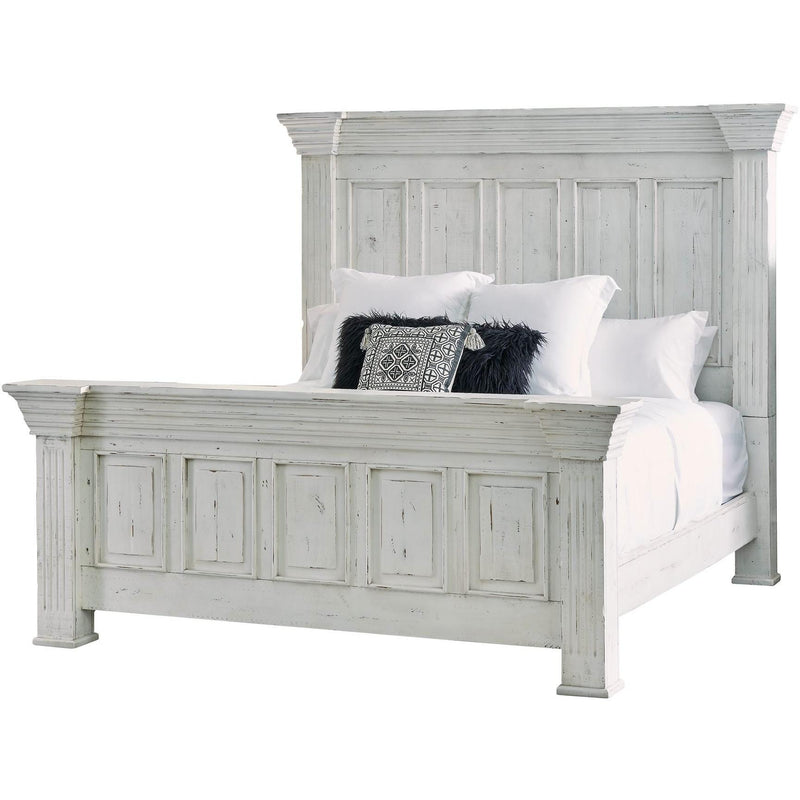  Elements International Olivia MBLV700KB King Bed - White IMAGE 1