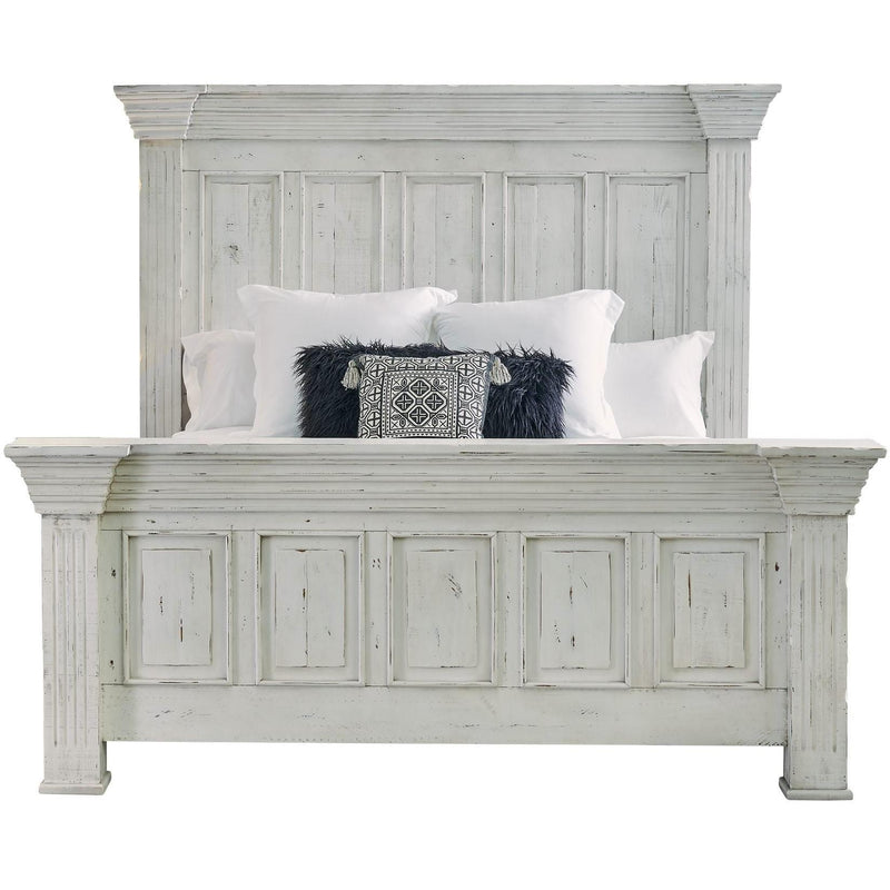  Elements International Olivia MBLV700KB King Bed - White IMAGE 2