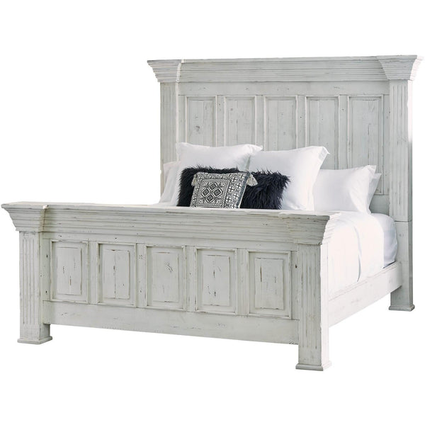  Elements International Olivia MBLV700QB Queen Bed - White IMAGE 1