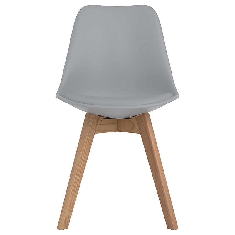  Coaster Furniture Caballo 110132 Polypropylene Dining Side Chair - Grey IMAGE 2