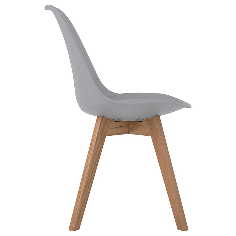  Coaster Furniture Caballo 110132 Polypropylene Dining Side Chair - Grey IMAGE 8